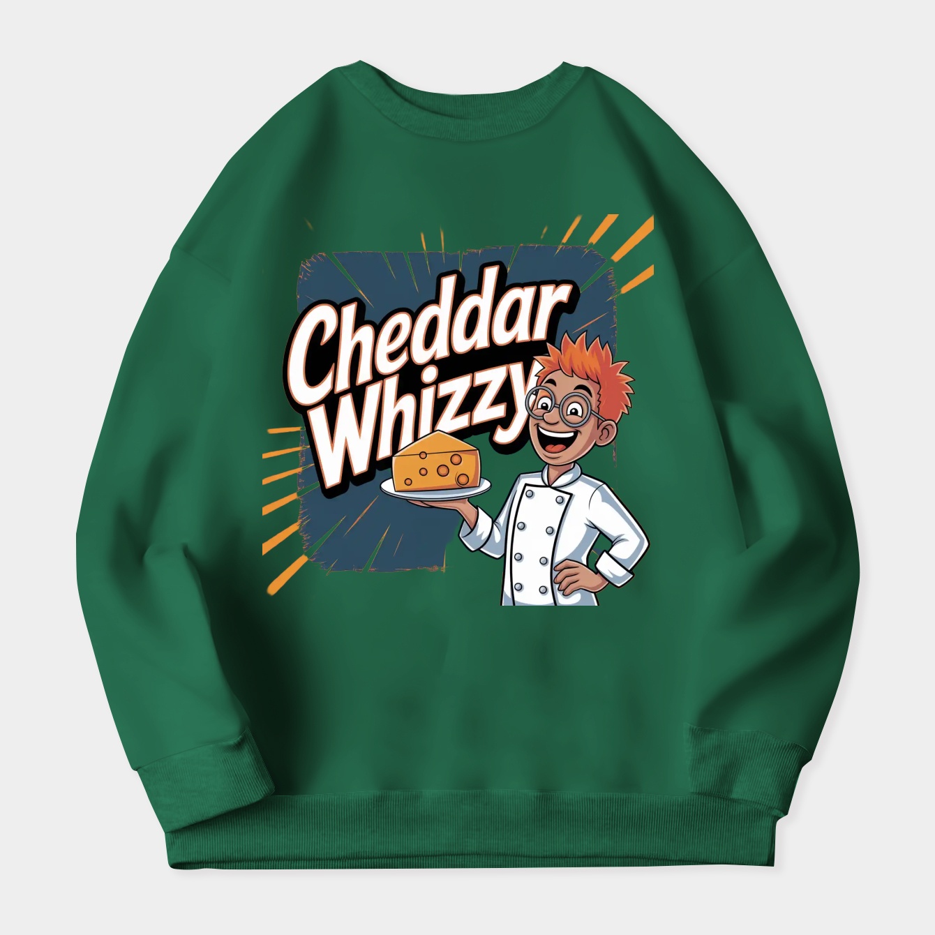 Cheddar Whizzy Women's Plus Size Sweatshirt