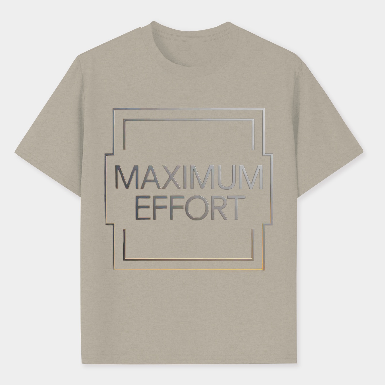 Maximum Effort Men's Performance Athletic T-Shirt
