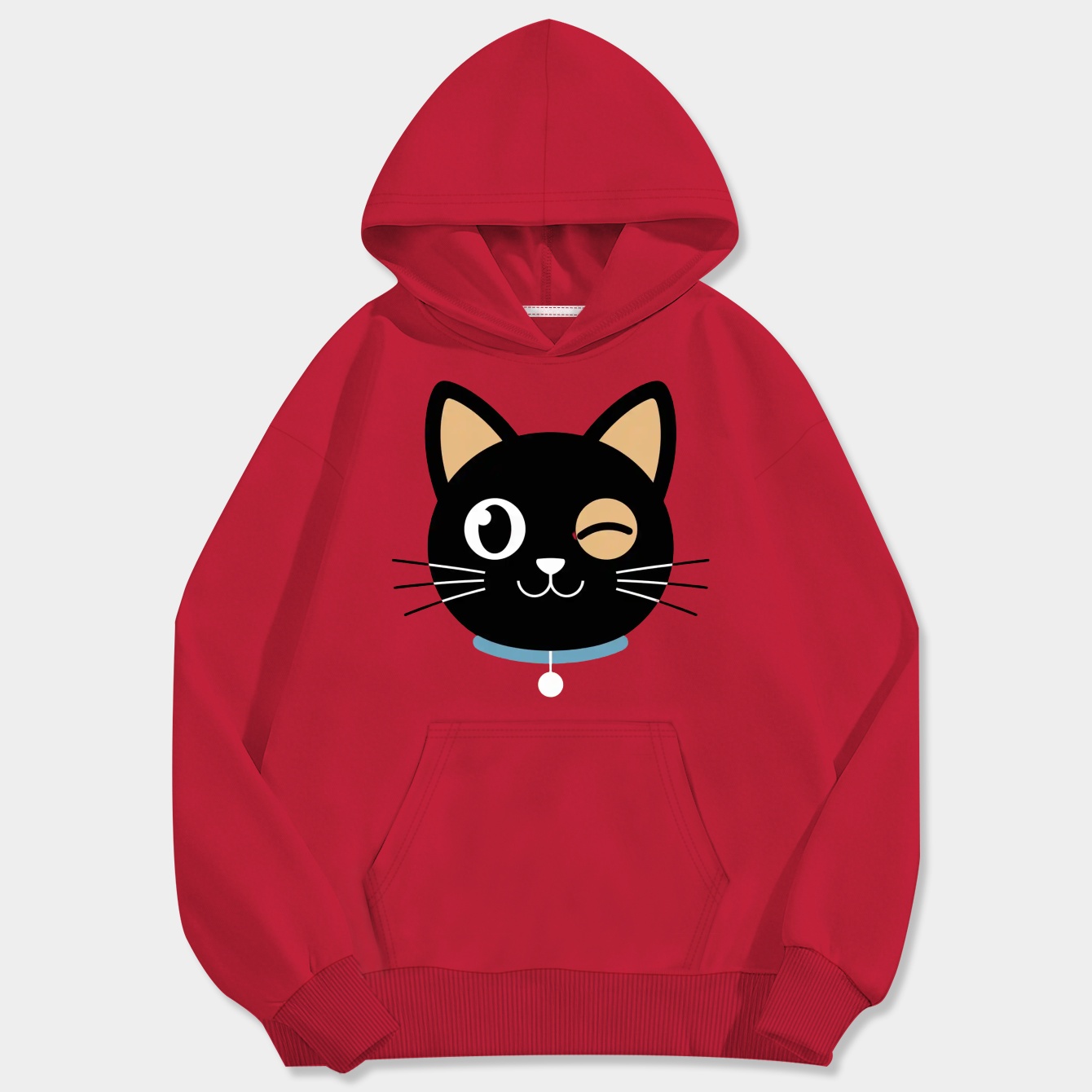 Chococat Winky Men's Big & Tall Hoodie