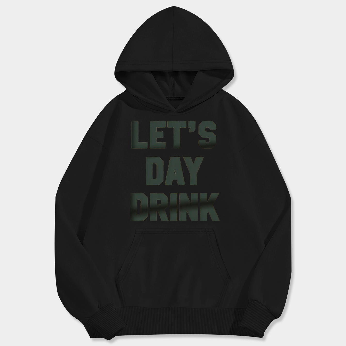 Let’s Day Drink Men's Big & Tall Hoodie