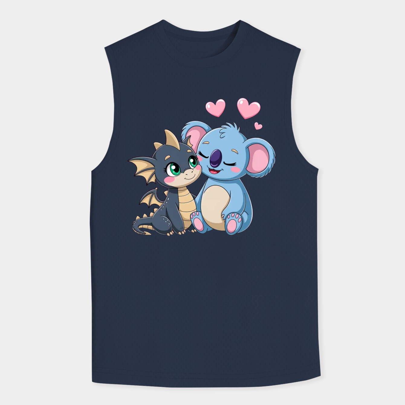 Toothless and Stitch Men's Tank Top