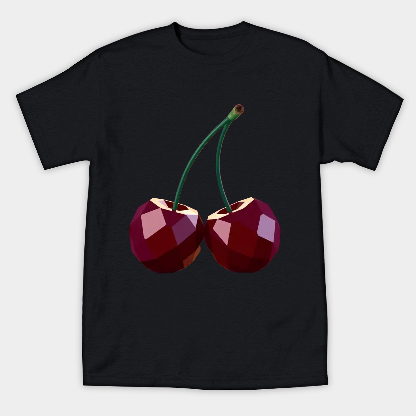 Ruby the Cherry Women's Athletic Performance T-Shirt