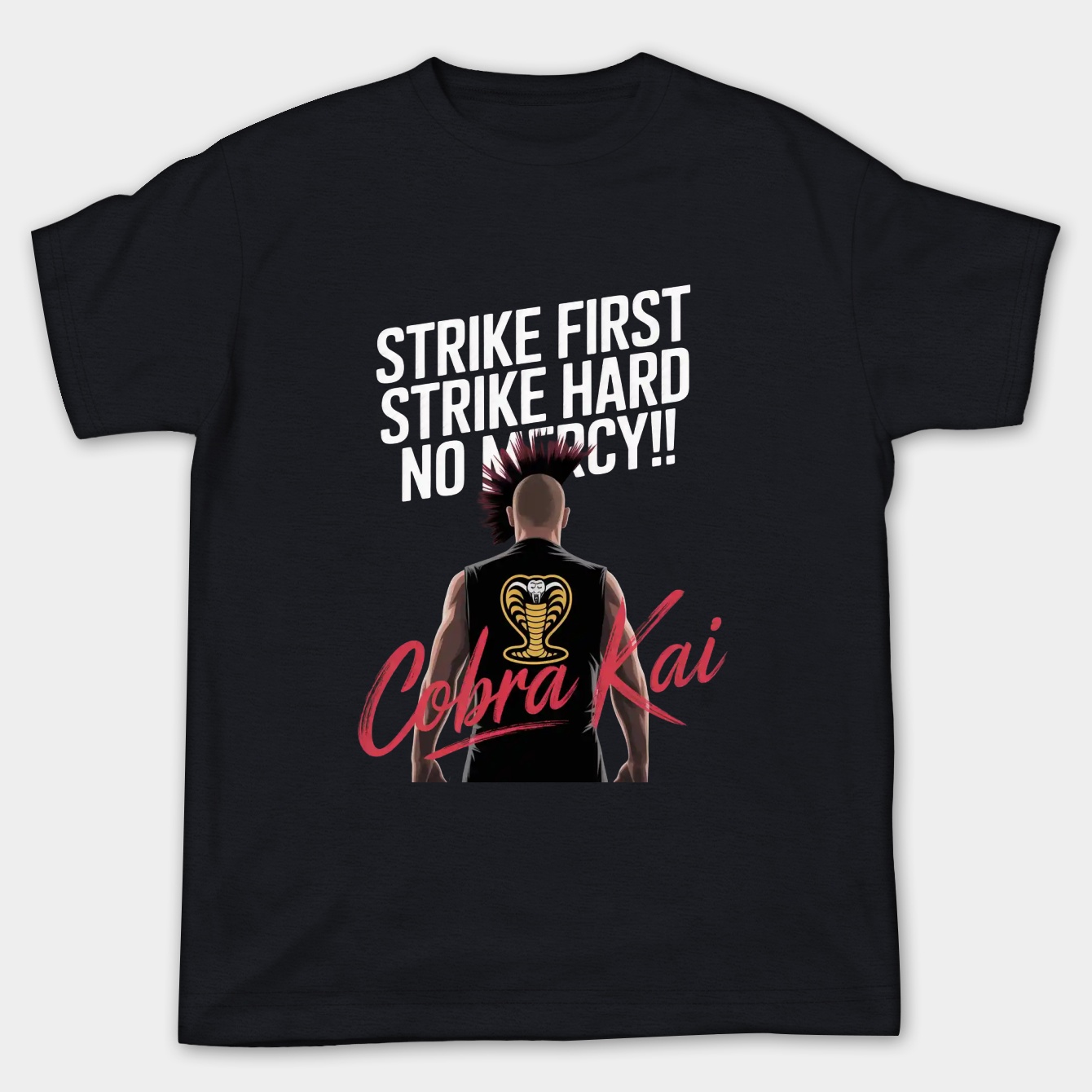 hawk cobra kai black Women's Plus Size T-shirt