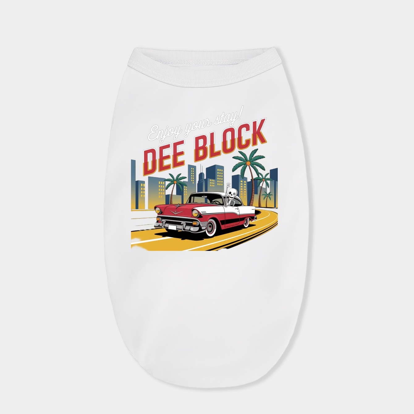 Duke Dennis Enjoy Your Stay Dog Shirt