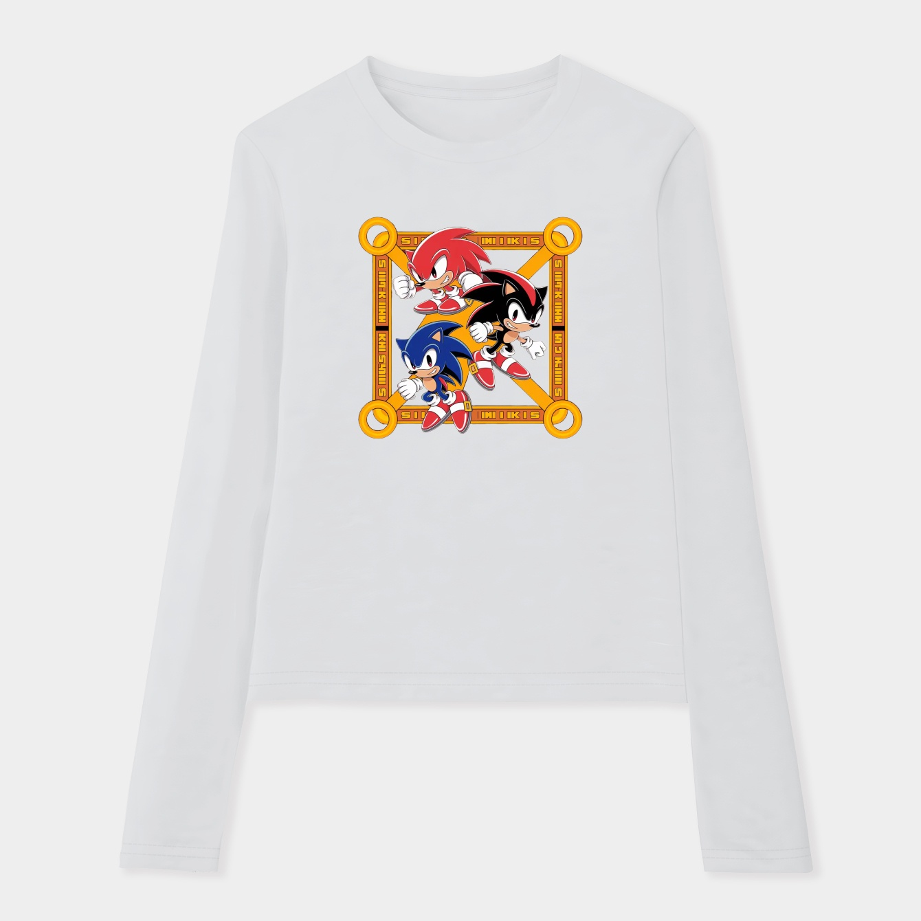 Sonic Retro Group Extra Soft Women's Soft Long Sleeve T-Shirt