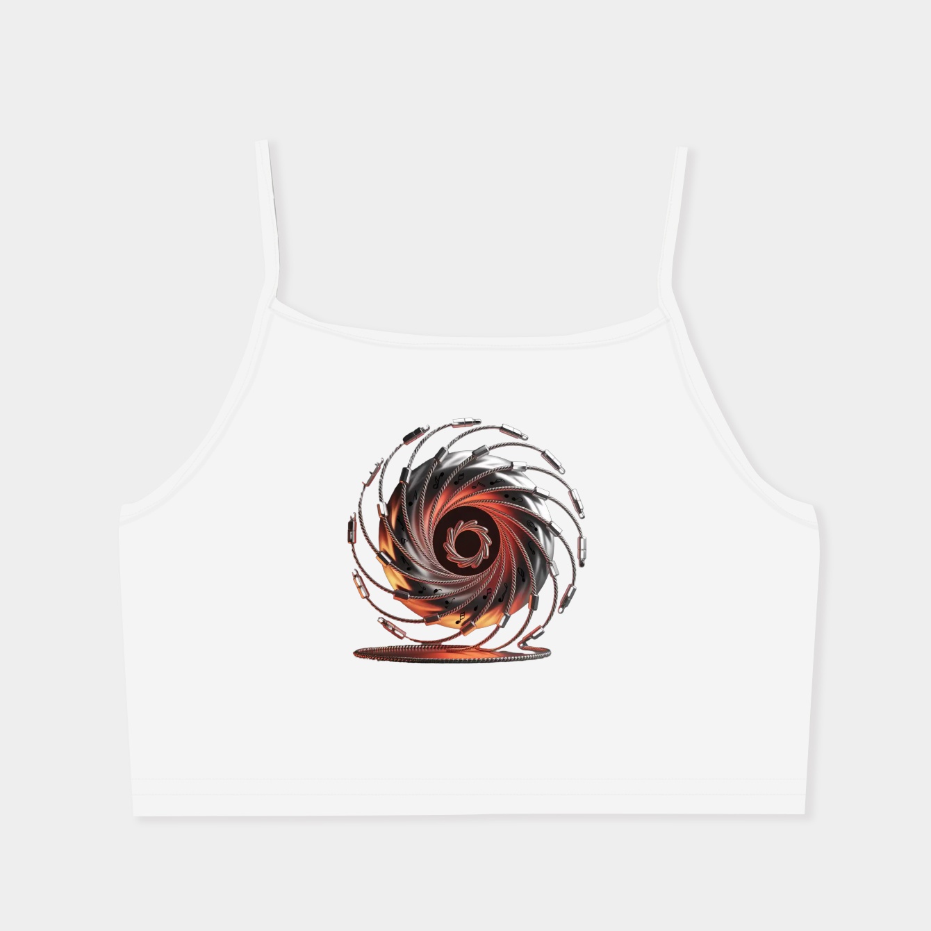 Chains & Crescendos Women's Spaghetti Strap Tank Top