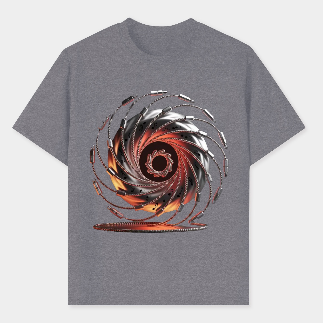 Chains & Crescendos Men's T-Shirt