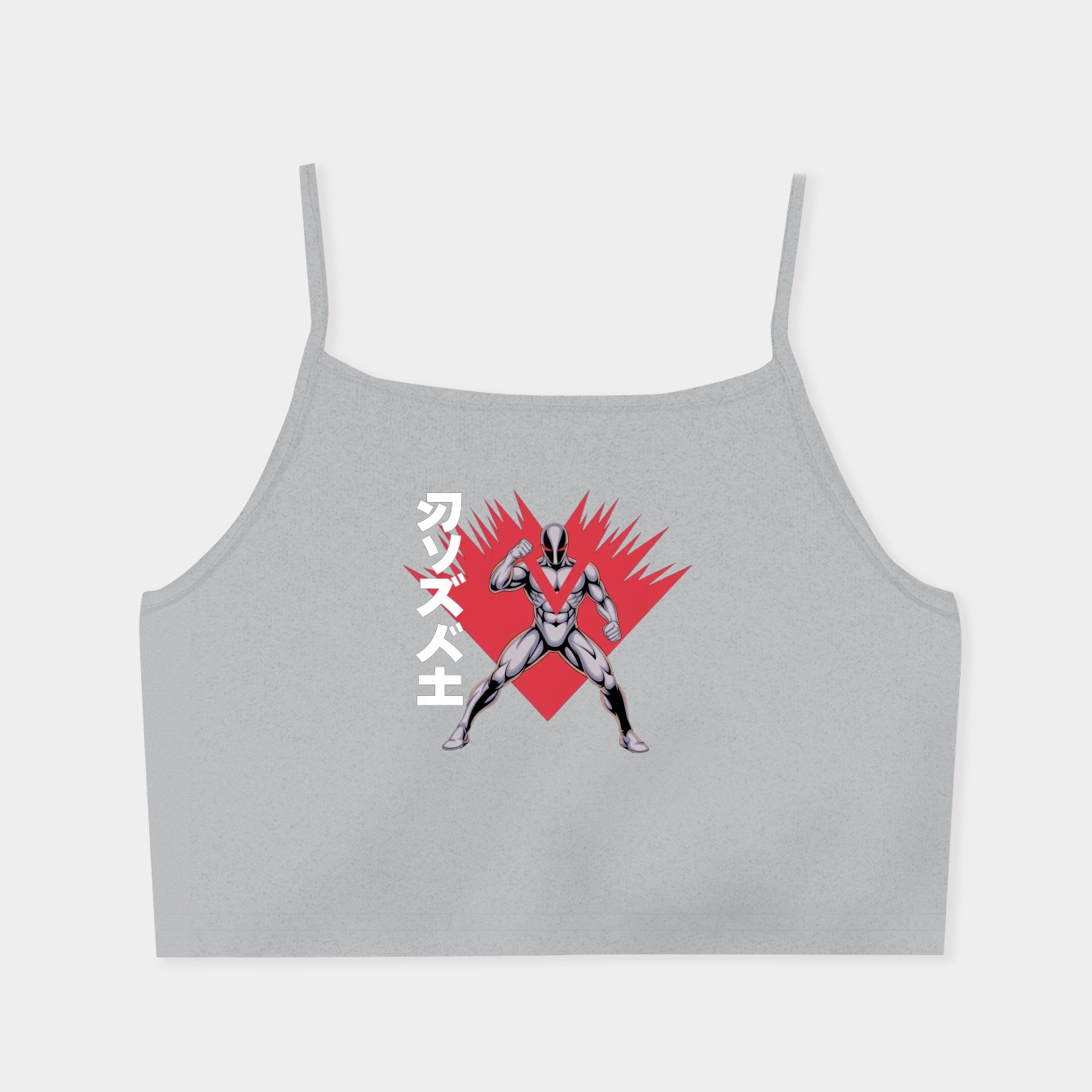 ultraman dynamic hero pose Women's  Spaghetti Strap Tank Top