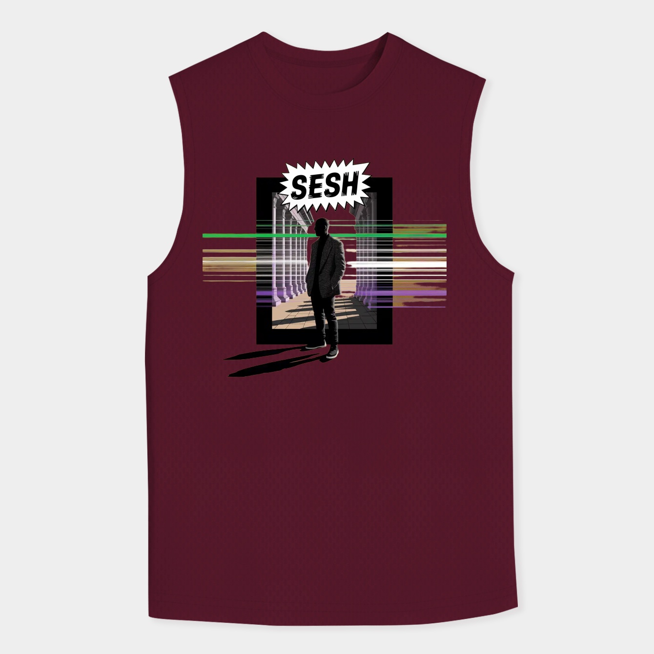 BONES - rapper SESH Men's Big & Tall Tank Top