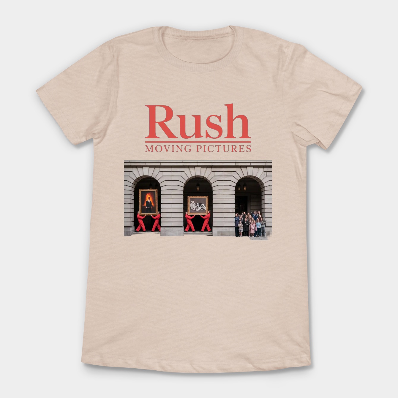 moving pictures rush band album logo Women's T-Shirt