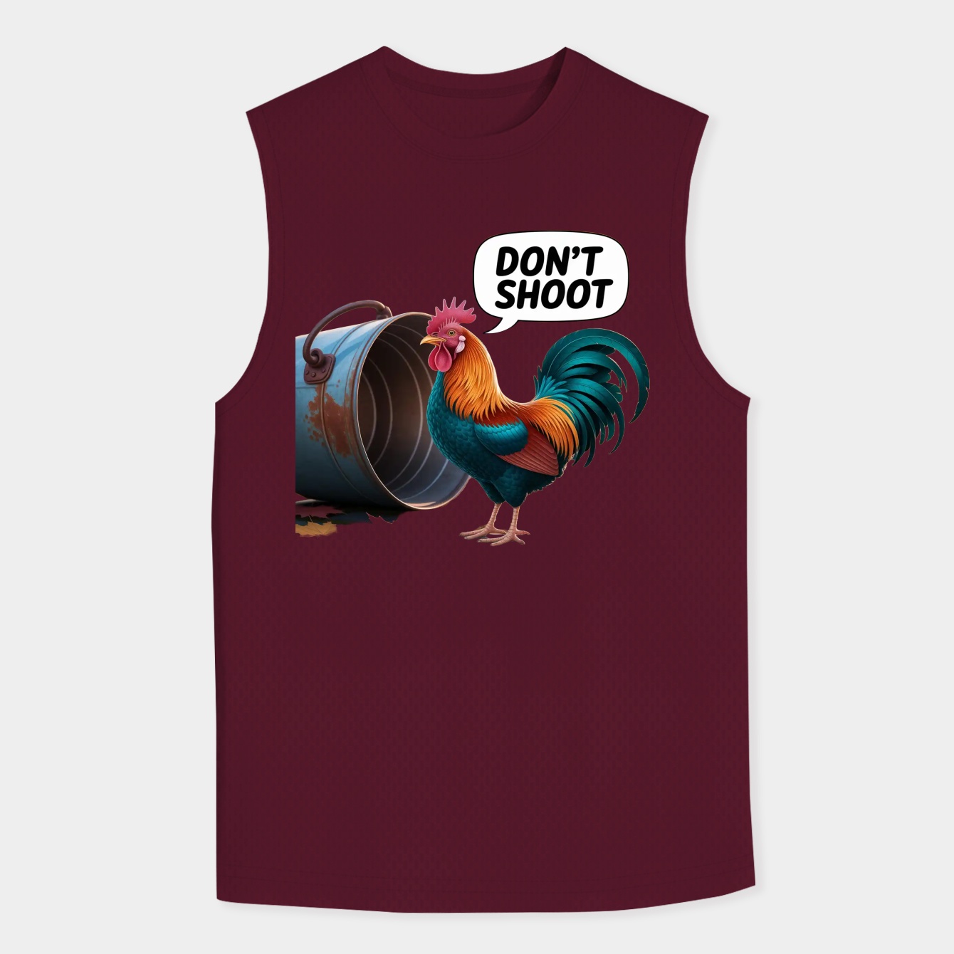ARC Raiders Dont' Shoot Men's Big & Tall Tank Top