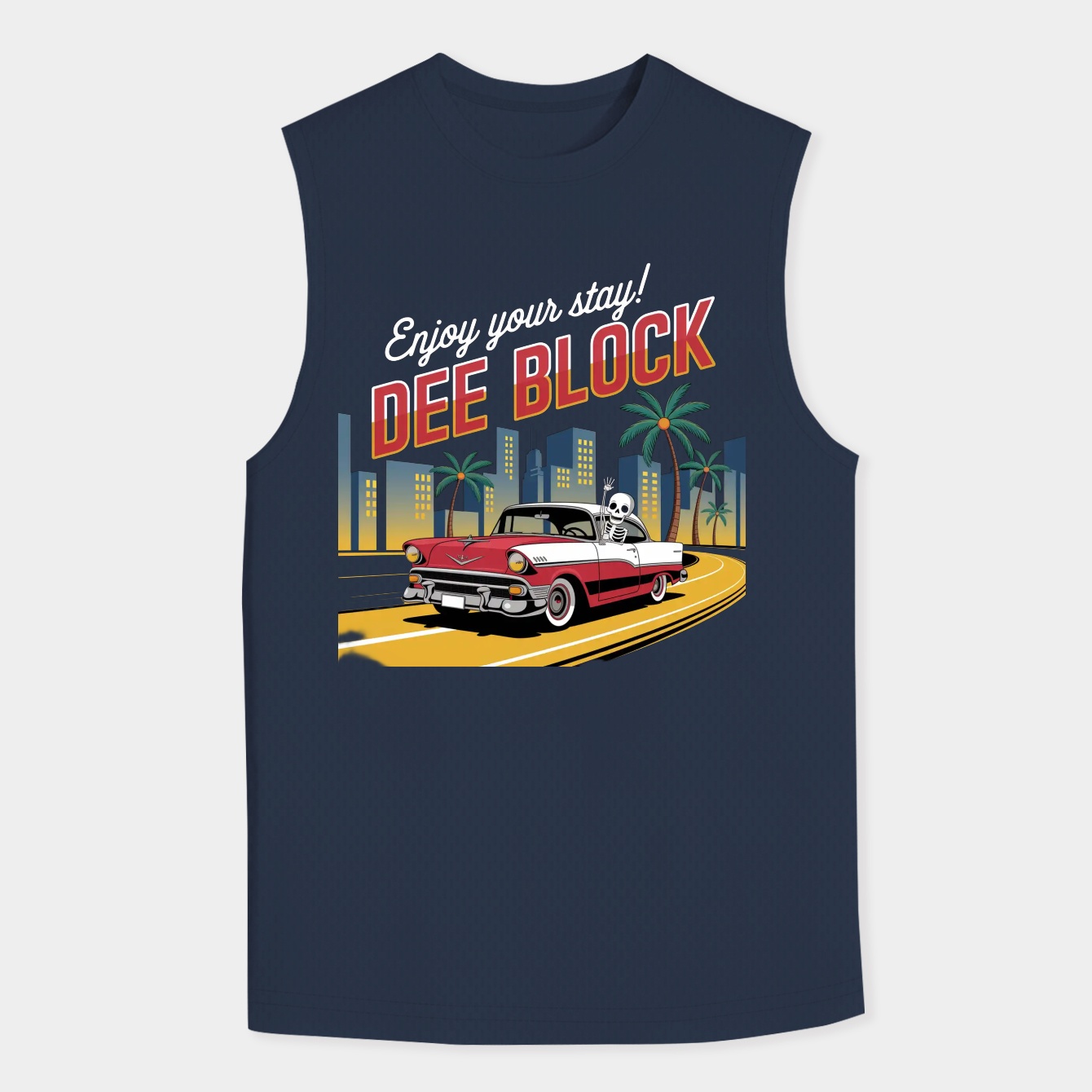 Duke Dennis Enjoy Your Stay Men's Tank Top