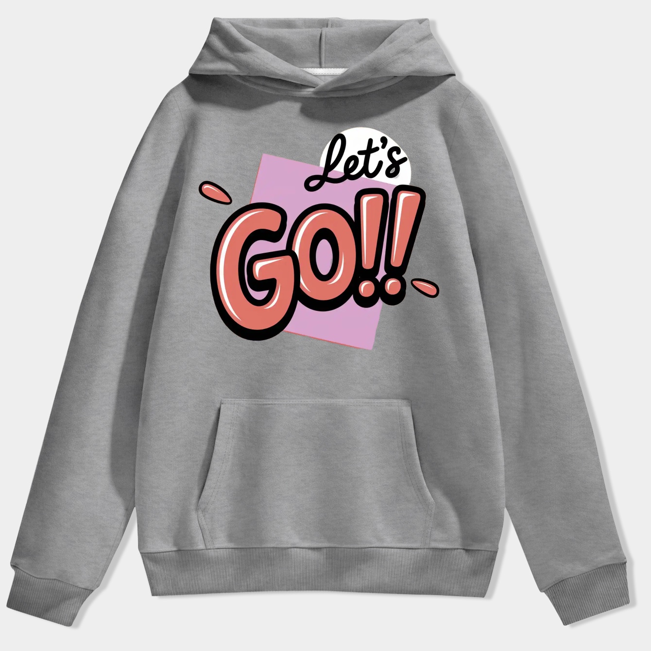 Hajime: Let's Go!! Men's Hoodie