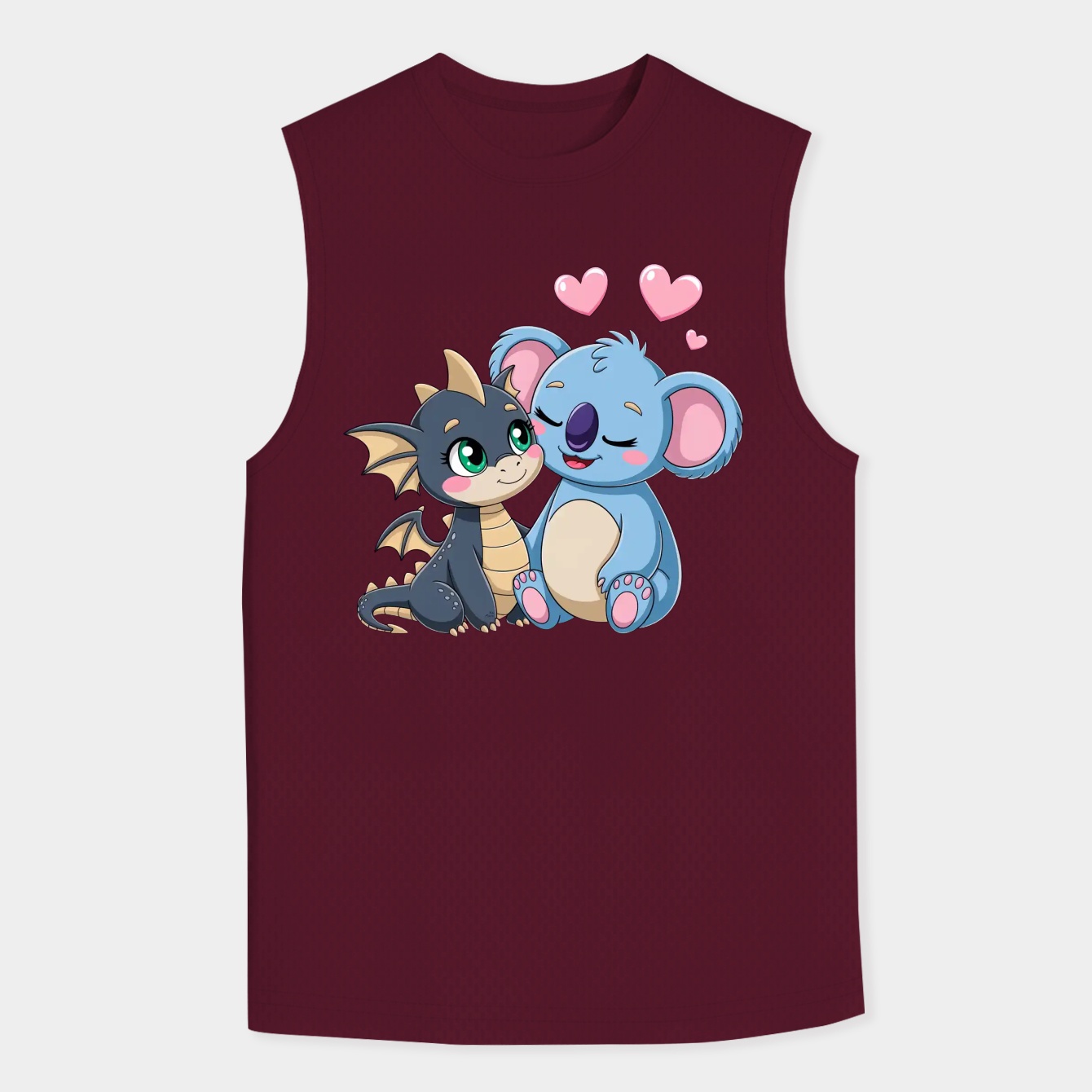 Toothless and Stitch Men's Big & Tall Tank Top