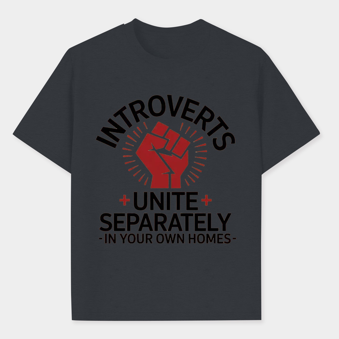 Introverts Unite Men's Performance Athletic T-Shirt