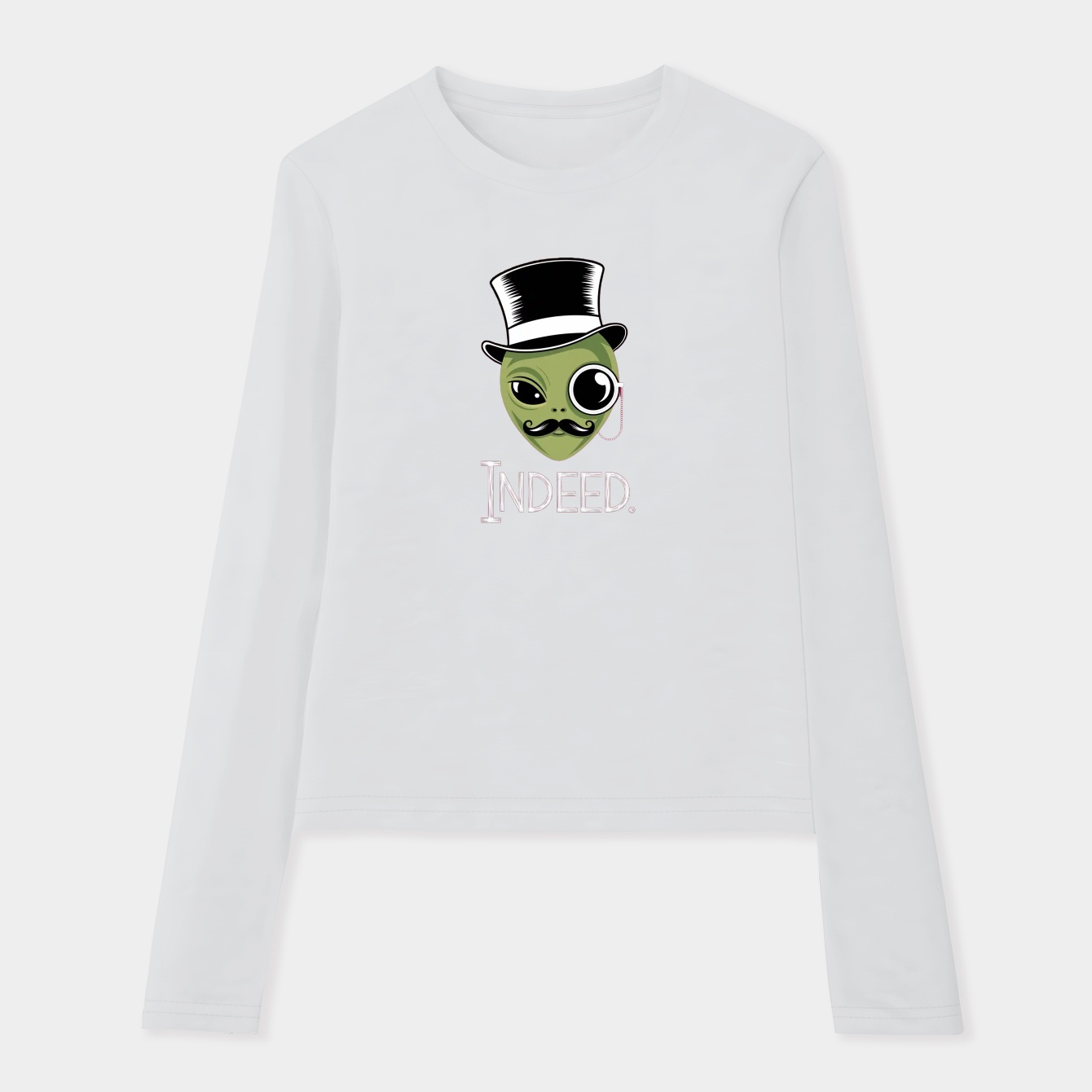 Donut the Alien - Indeed Women's Soft Long Sleeve T-Shirt