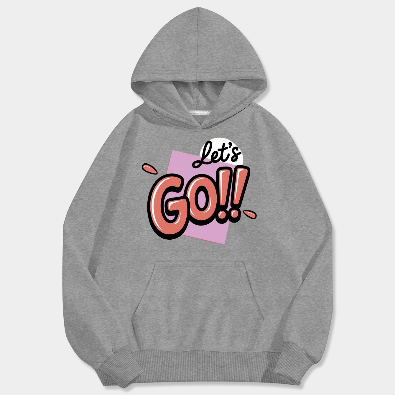 Hajime: Let's Go!! Men's Big & Tall Hoodie