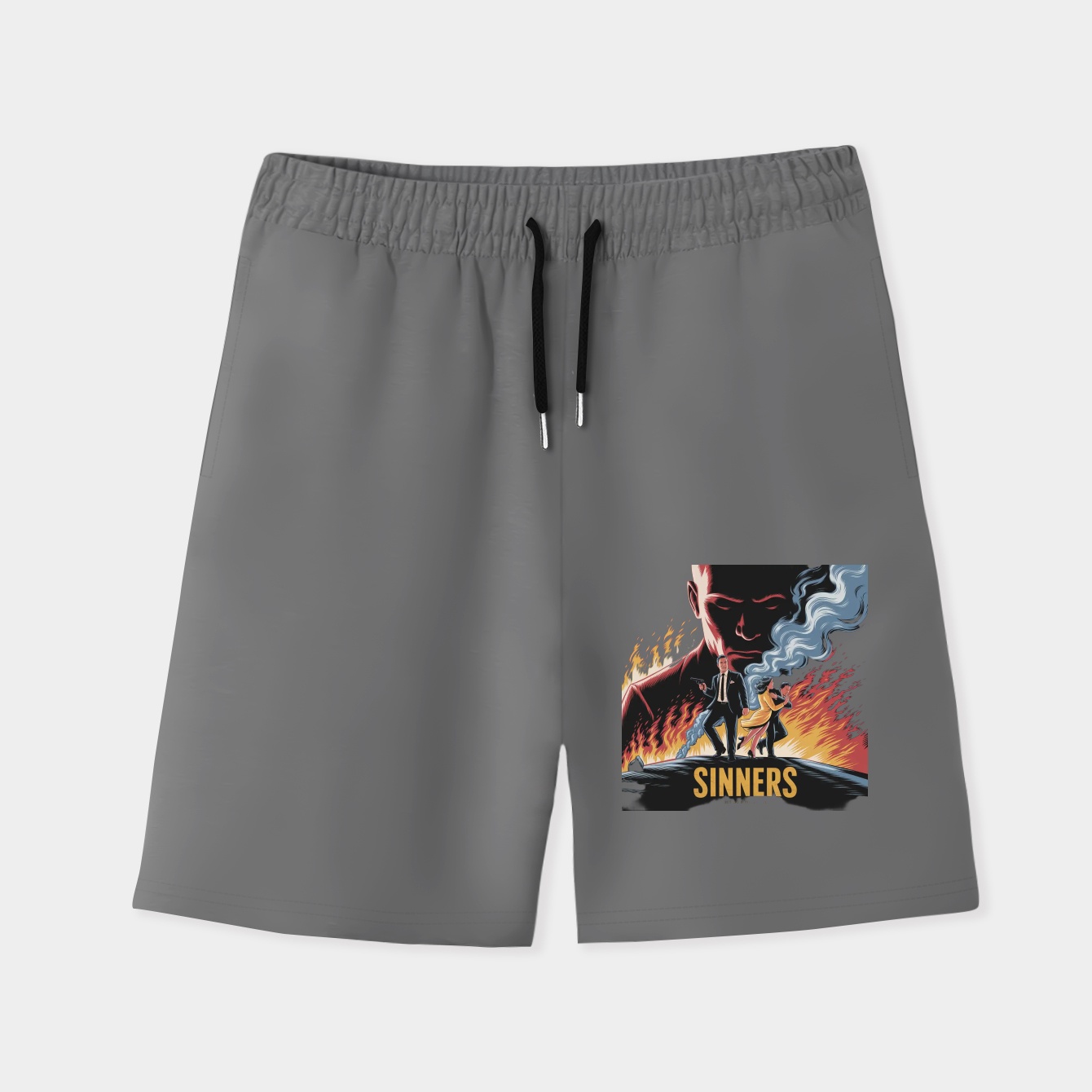 Sinners Dance with the Devil Men's Quick-Dry Athletic Shorts