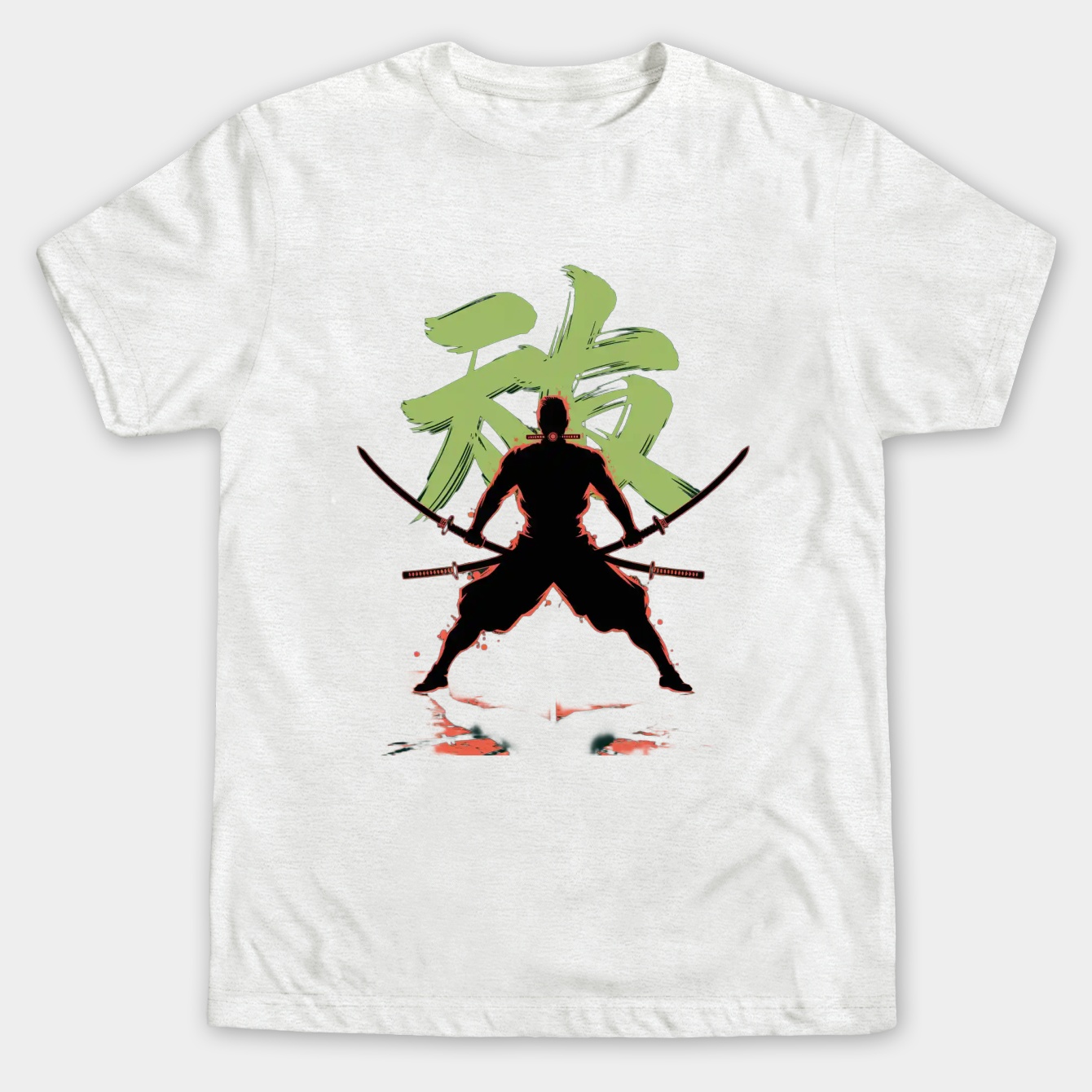 Zoro - Anime Fan Art One Piece Men's Big & Tall T-shirt