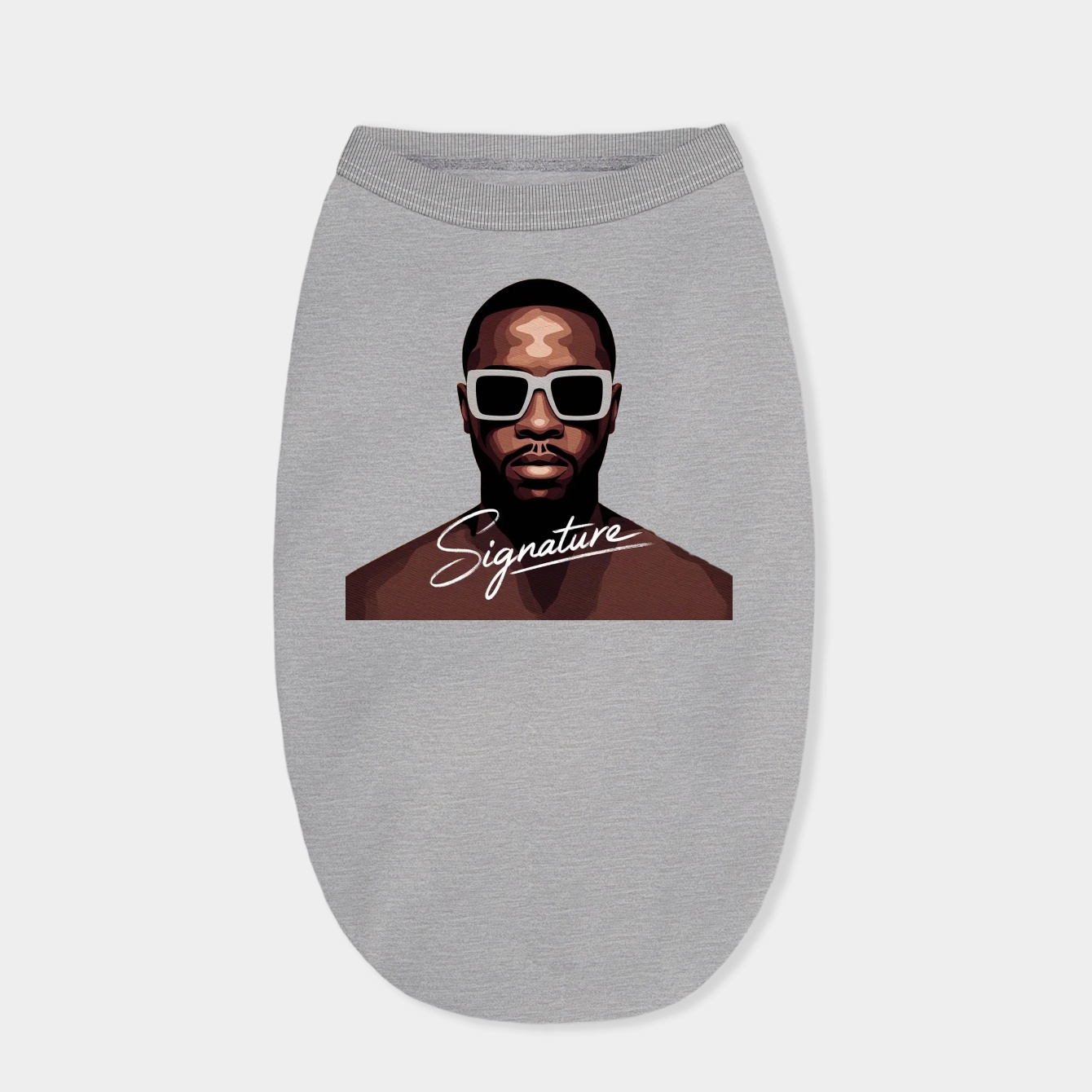 Post Malone Big Face Dog Shirt