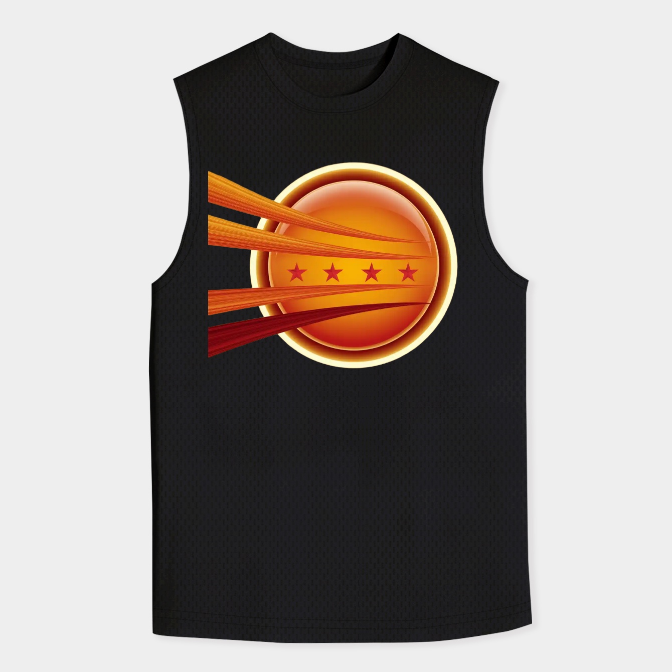4-Star Damaged Men's Tank Top