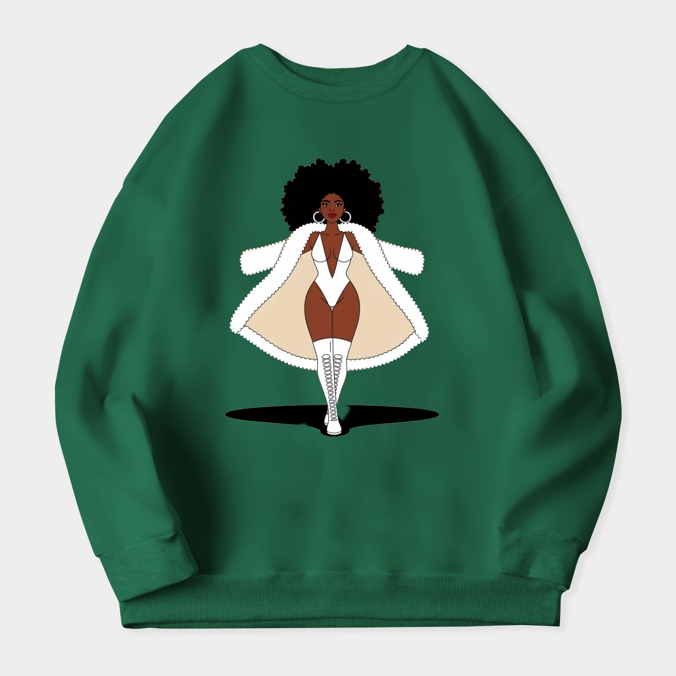 Marshmallow Women's Plus Size Sweatshirt