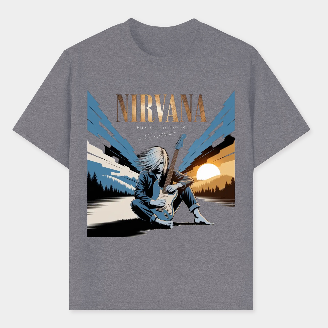 nirvana kurt cobain tribute