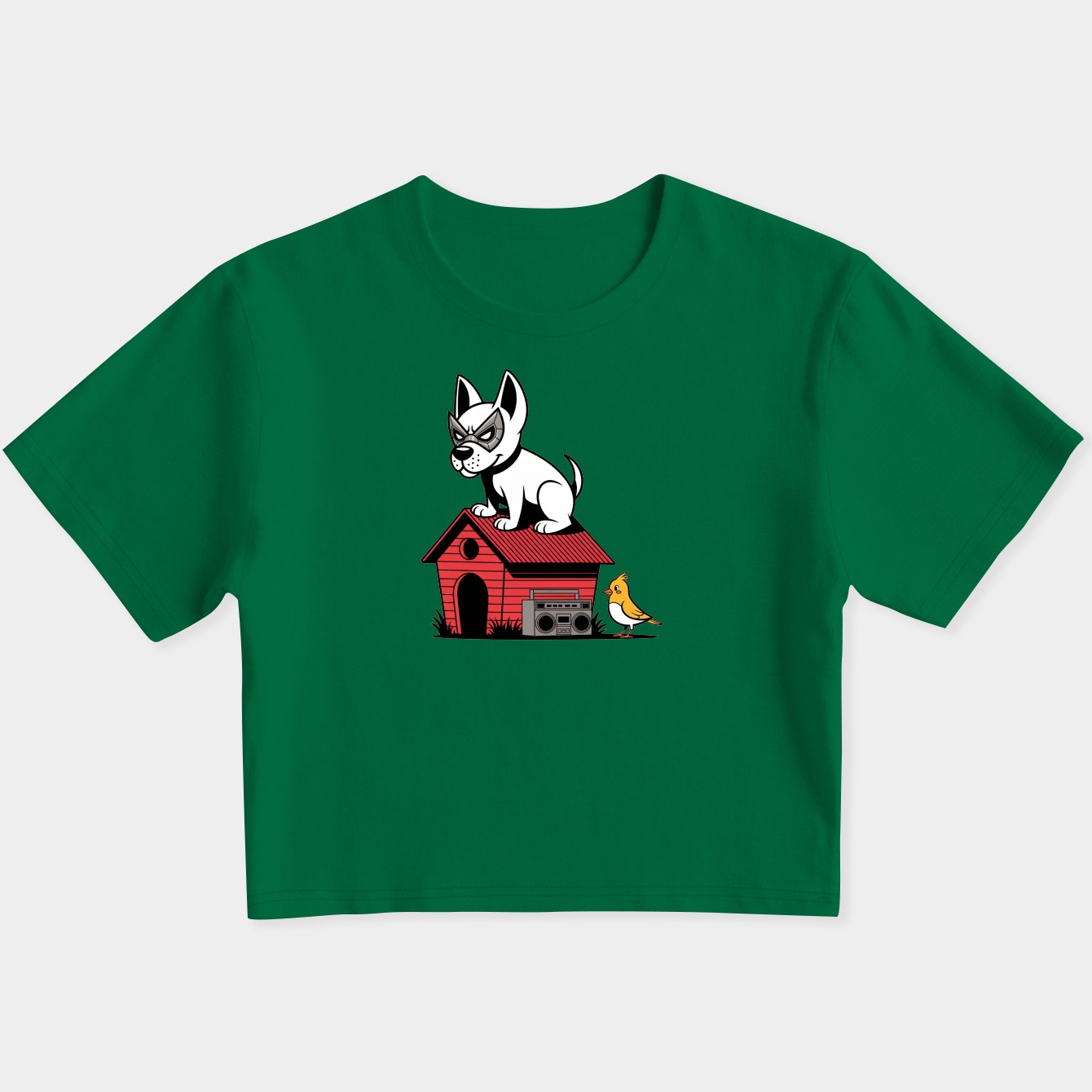 Snoopy MF Doom Mashup Women's Slim Fit Baby Tee