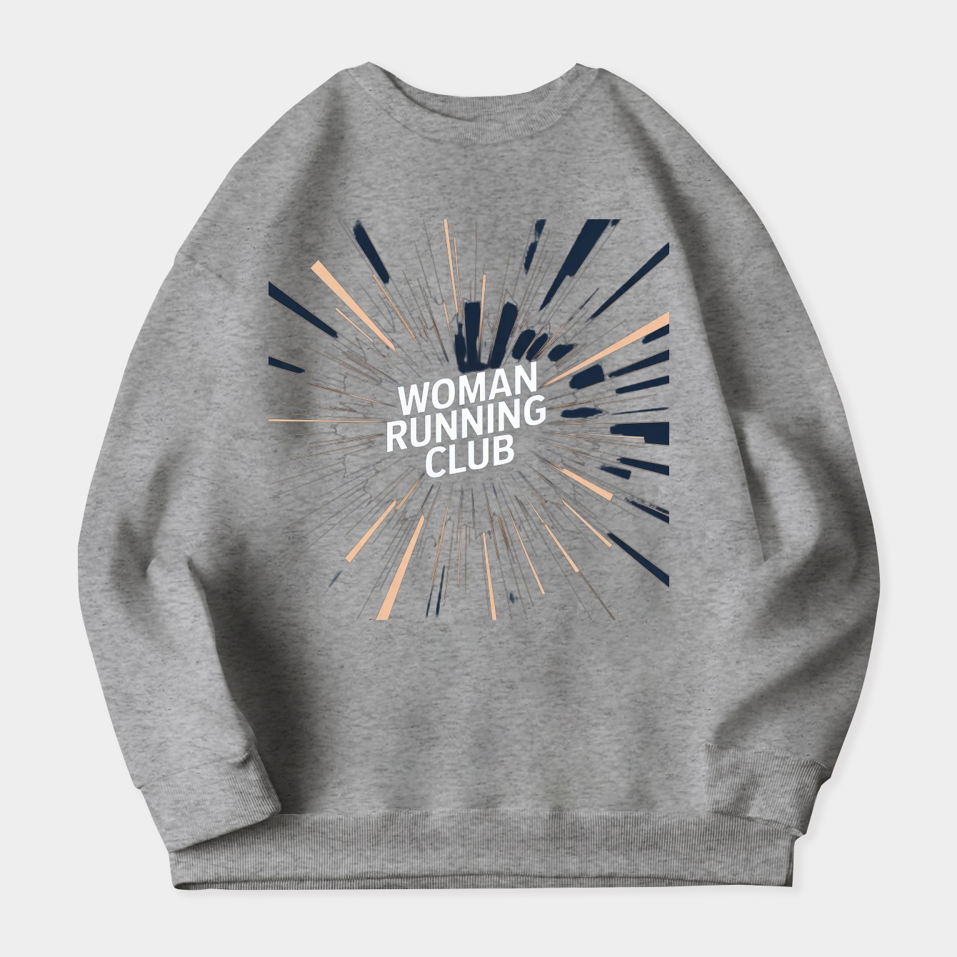 Exploding WRC Logo Women's Crewneck Sweatshirt