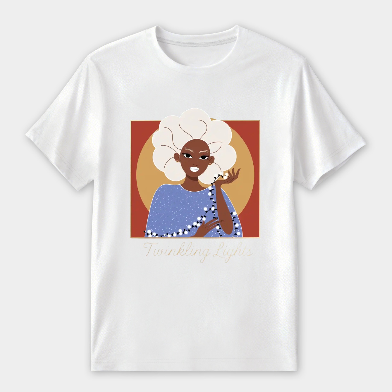 Twinkly Lights Women's Premium Soft T-Shirt