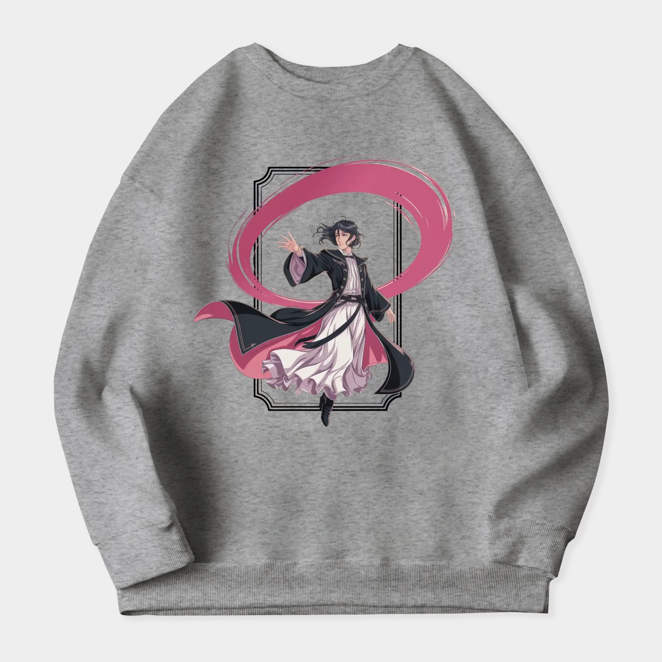 Bleach Dynamic Character Scene Women's Crewneck Sweatshirt