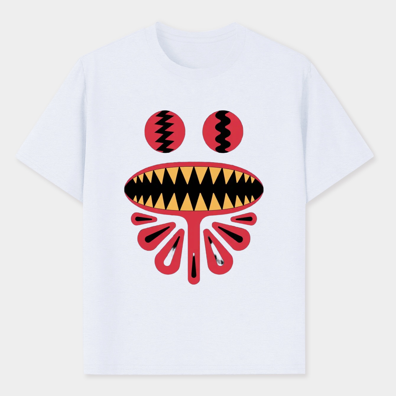 Helluva Boss Pattern Design Men's Performance Athletic T-Shirt