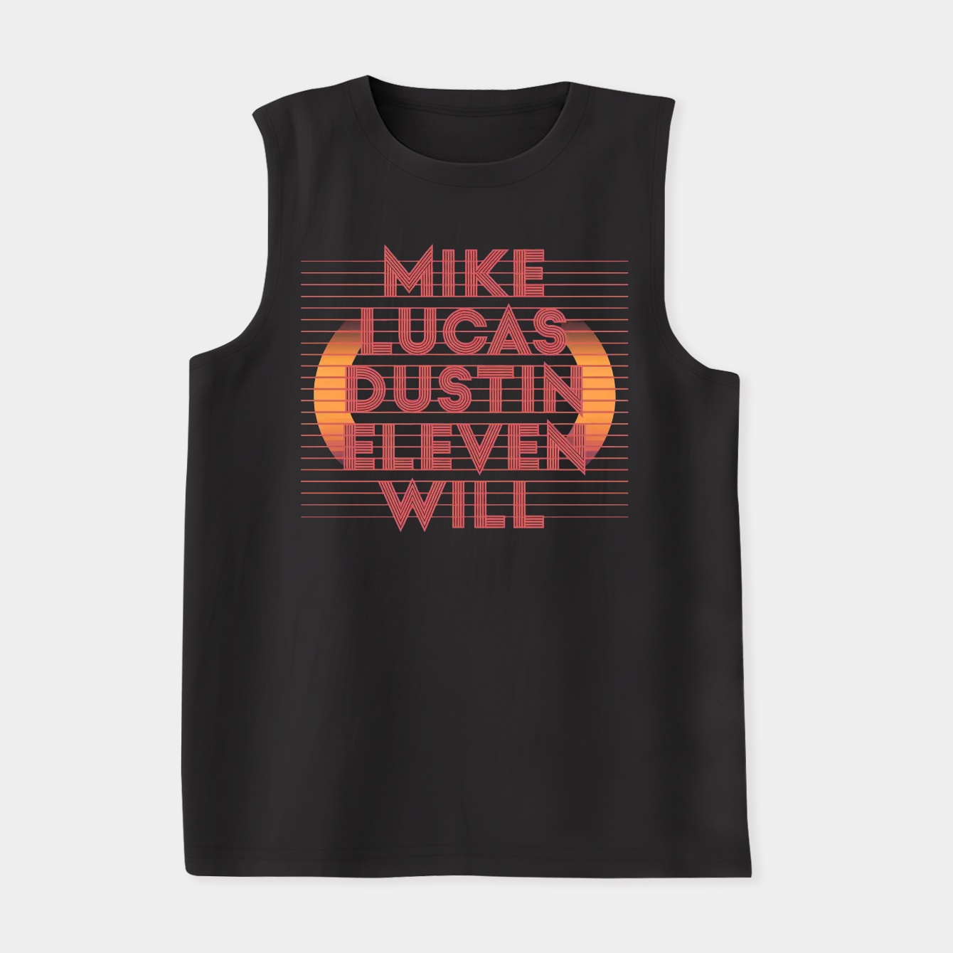 stranger things character names Women's Soft Tank Top