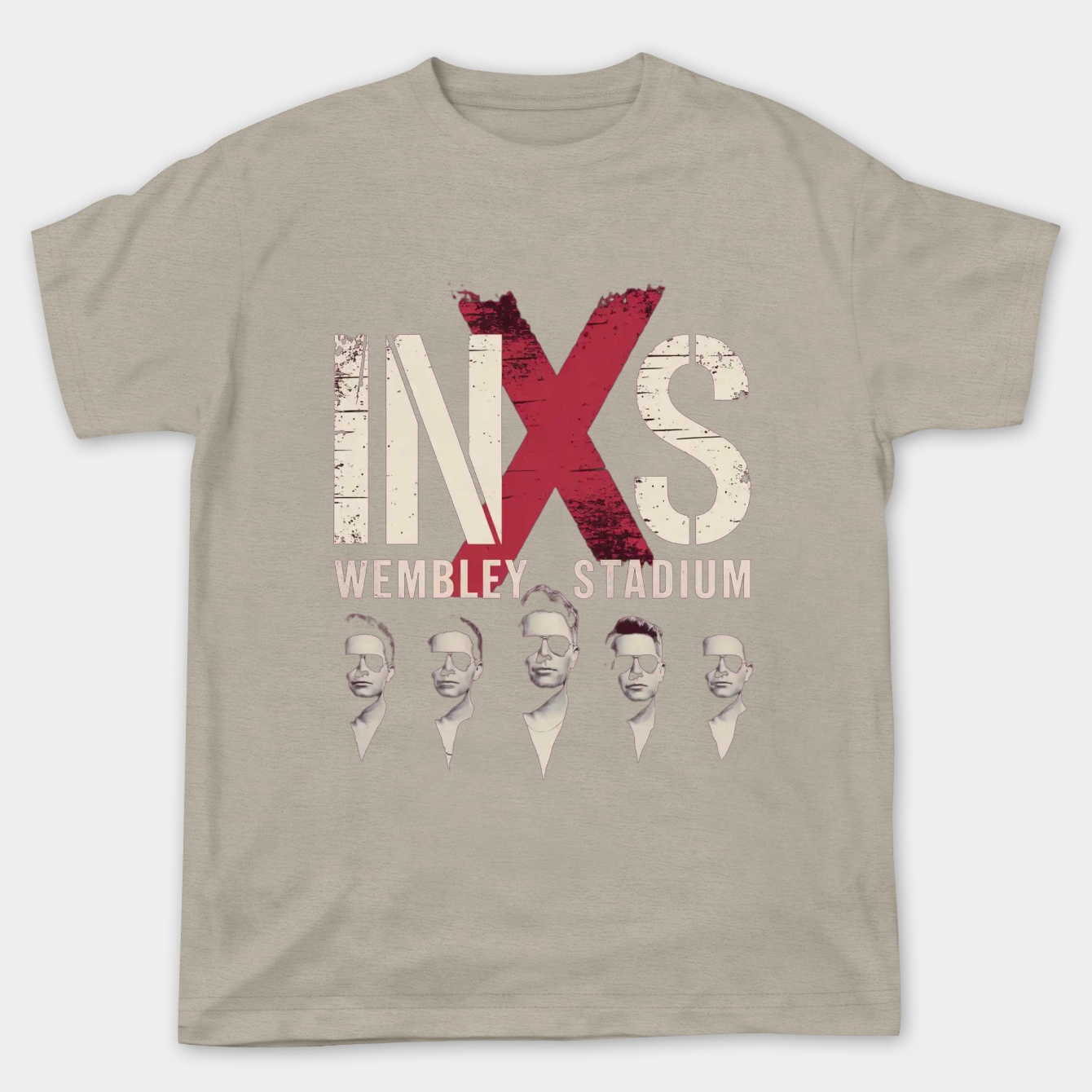 INXS Vintage Wembley Stadium 1991