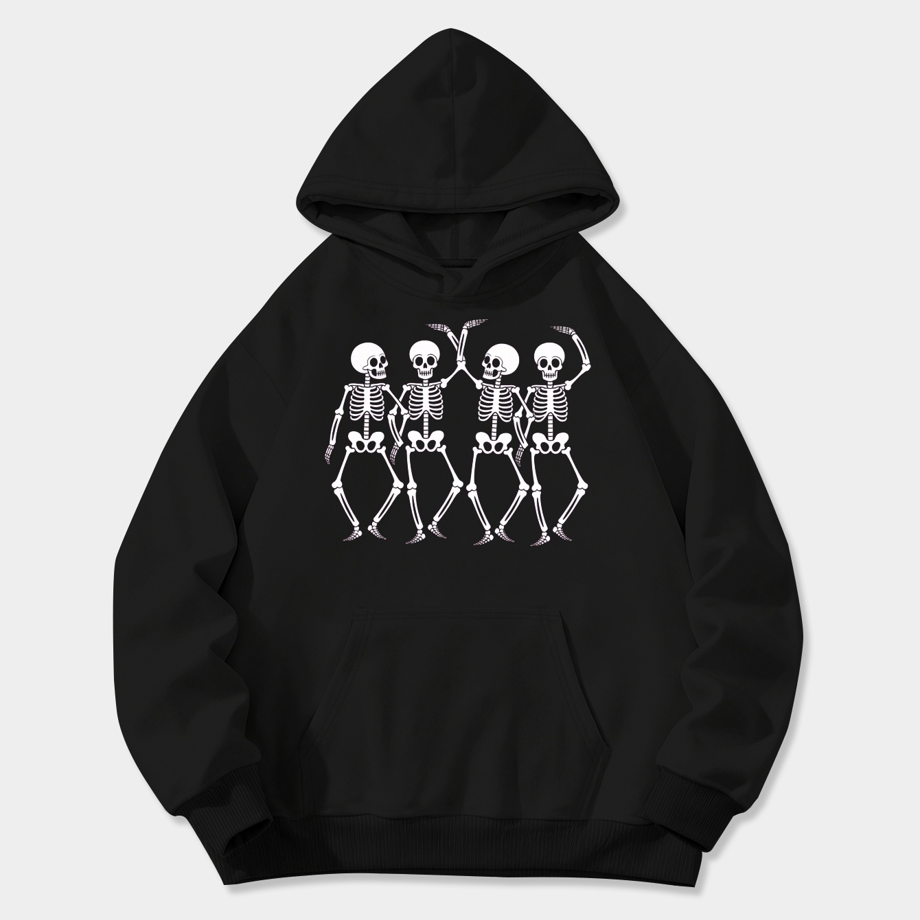 Skeleton Dance Parade Women's Plus Size Hoodie