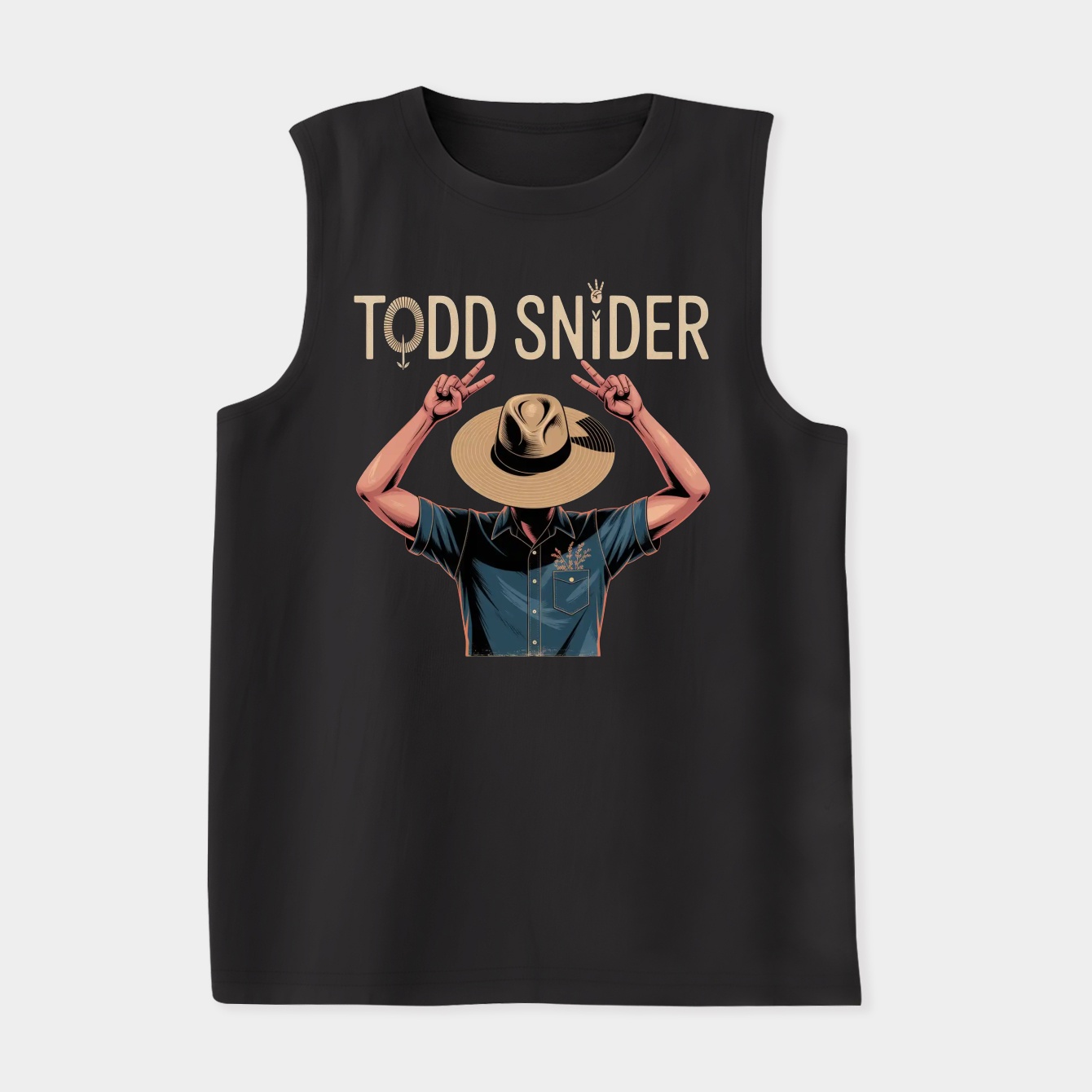 Todd Snider Graphic Design Women's Soft Tank Top