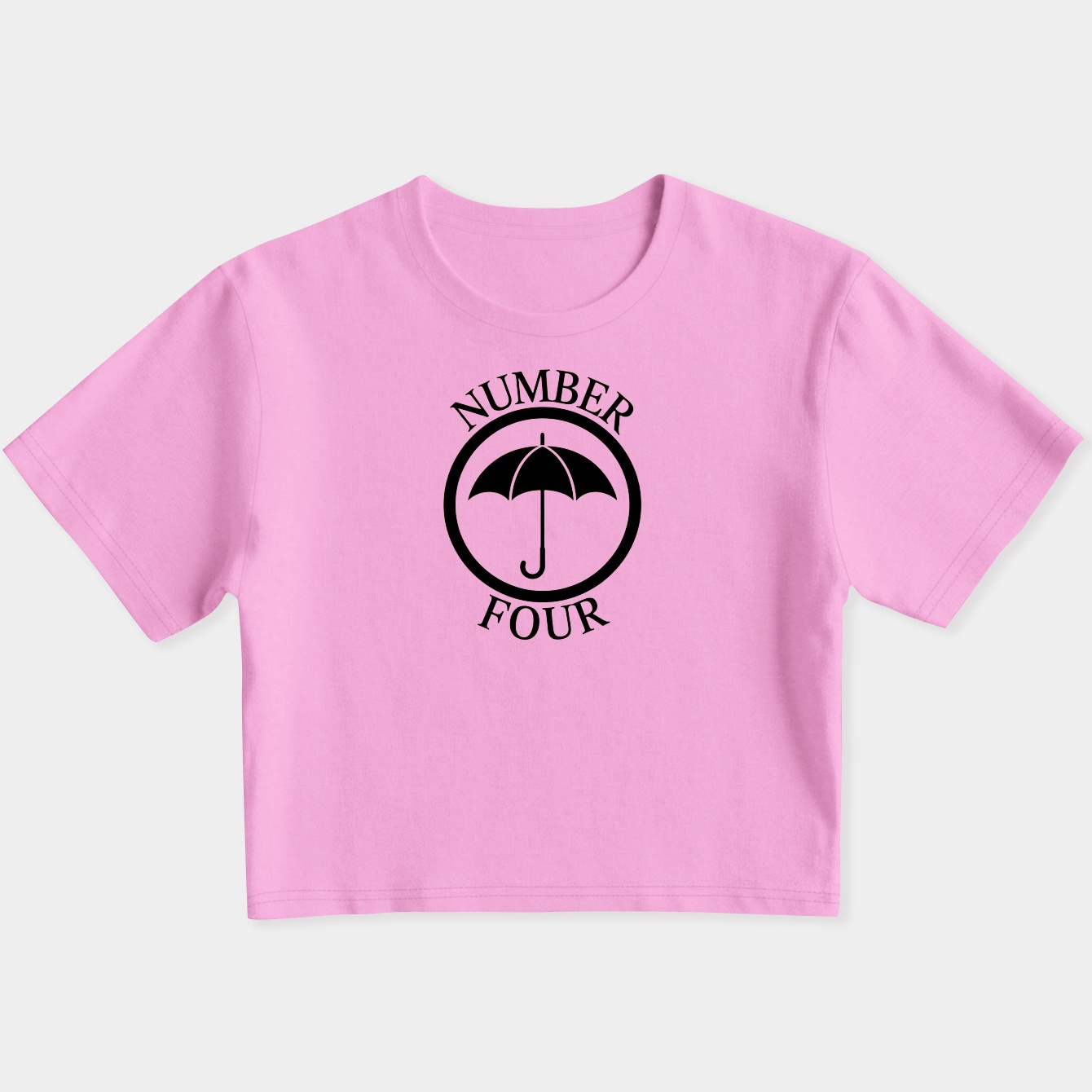 Umbrella Academy Number Four Women's Slim Fit Baby Tee
