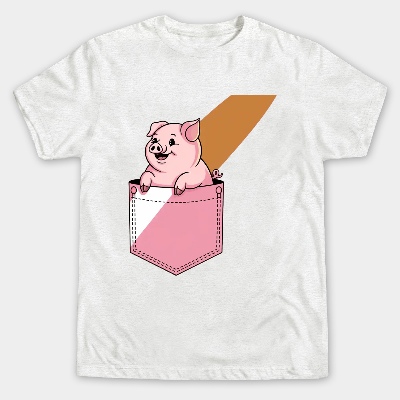 Waddles Men's Big & Tall T-shirt
