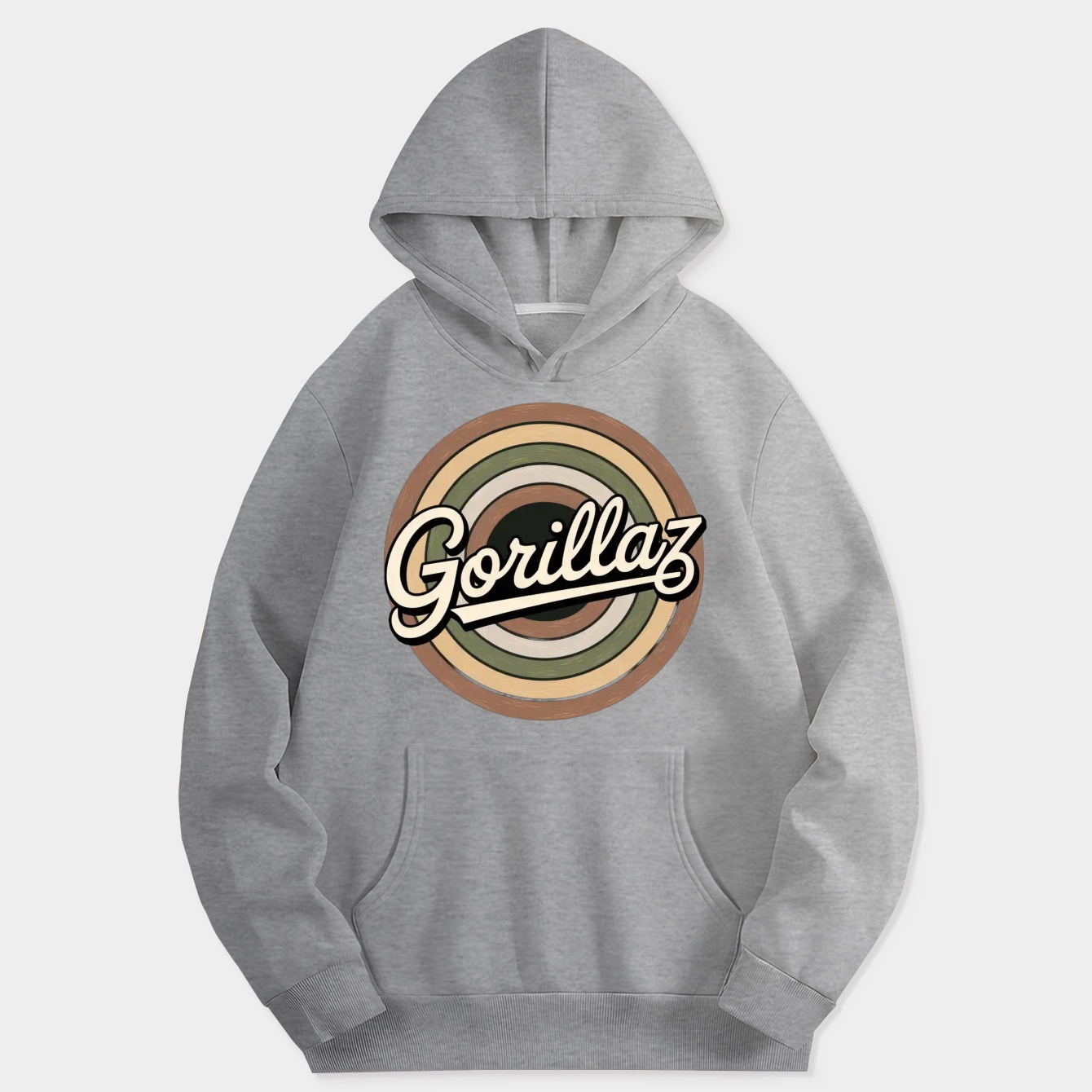 Gorillaz Circle Crayon Women's Hoodie