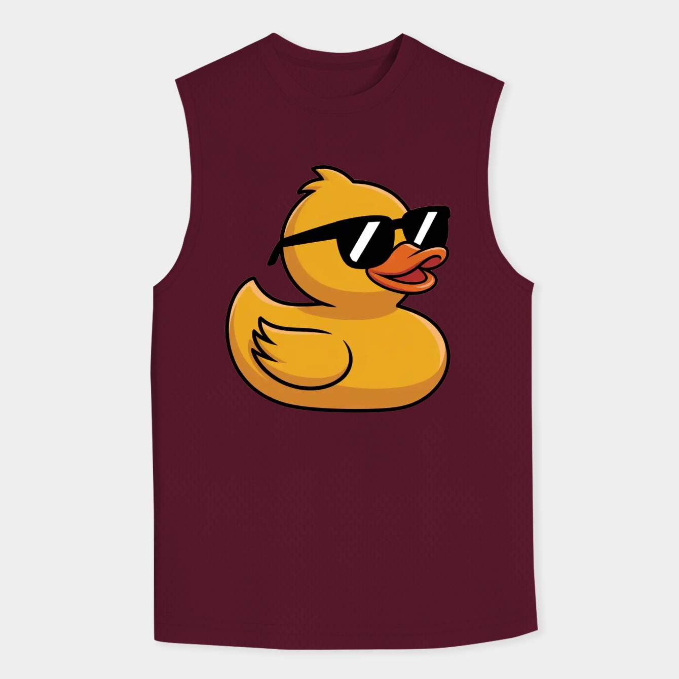 Rubber duck with shades