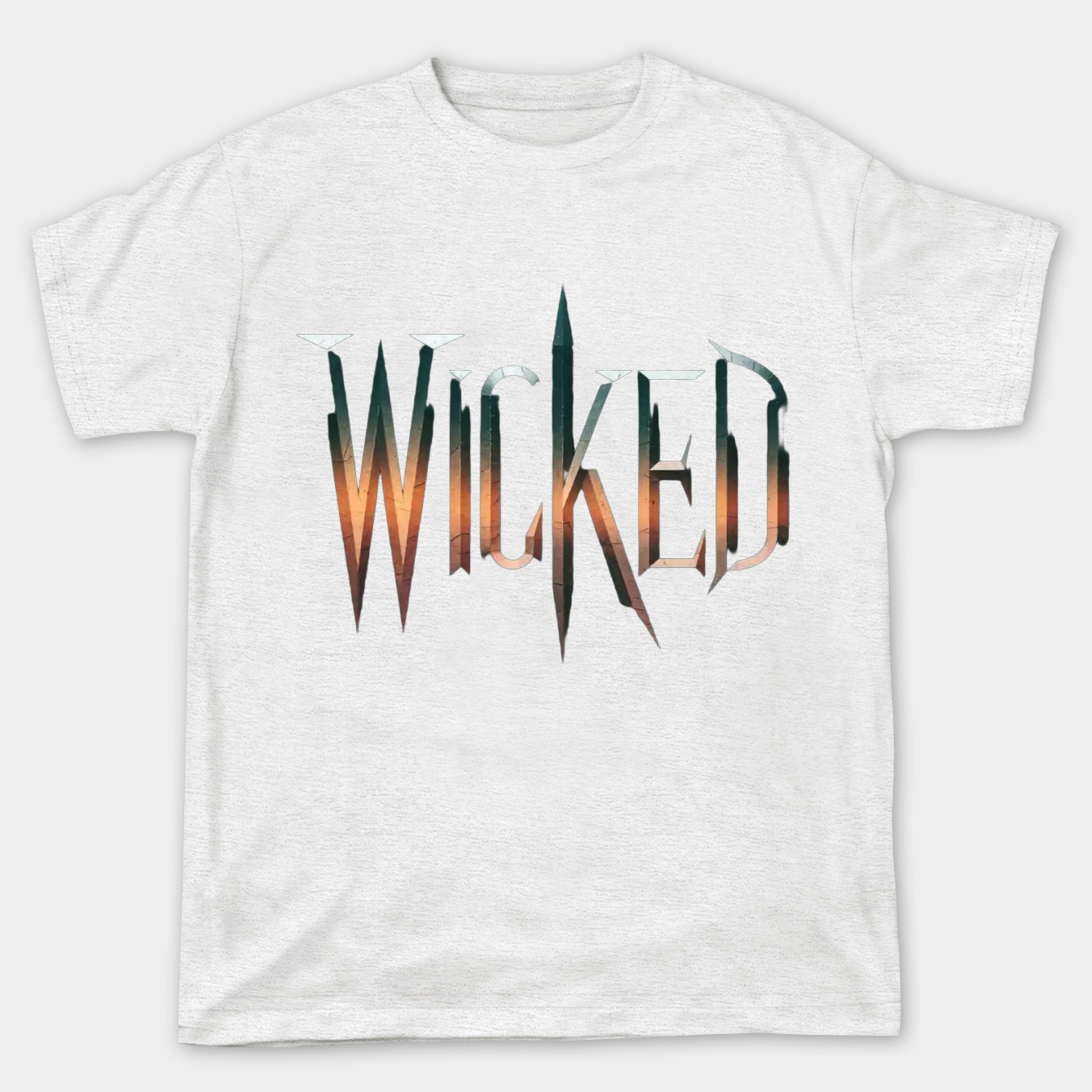 Wicked Green Gothic Text Design