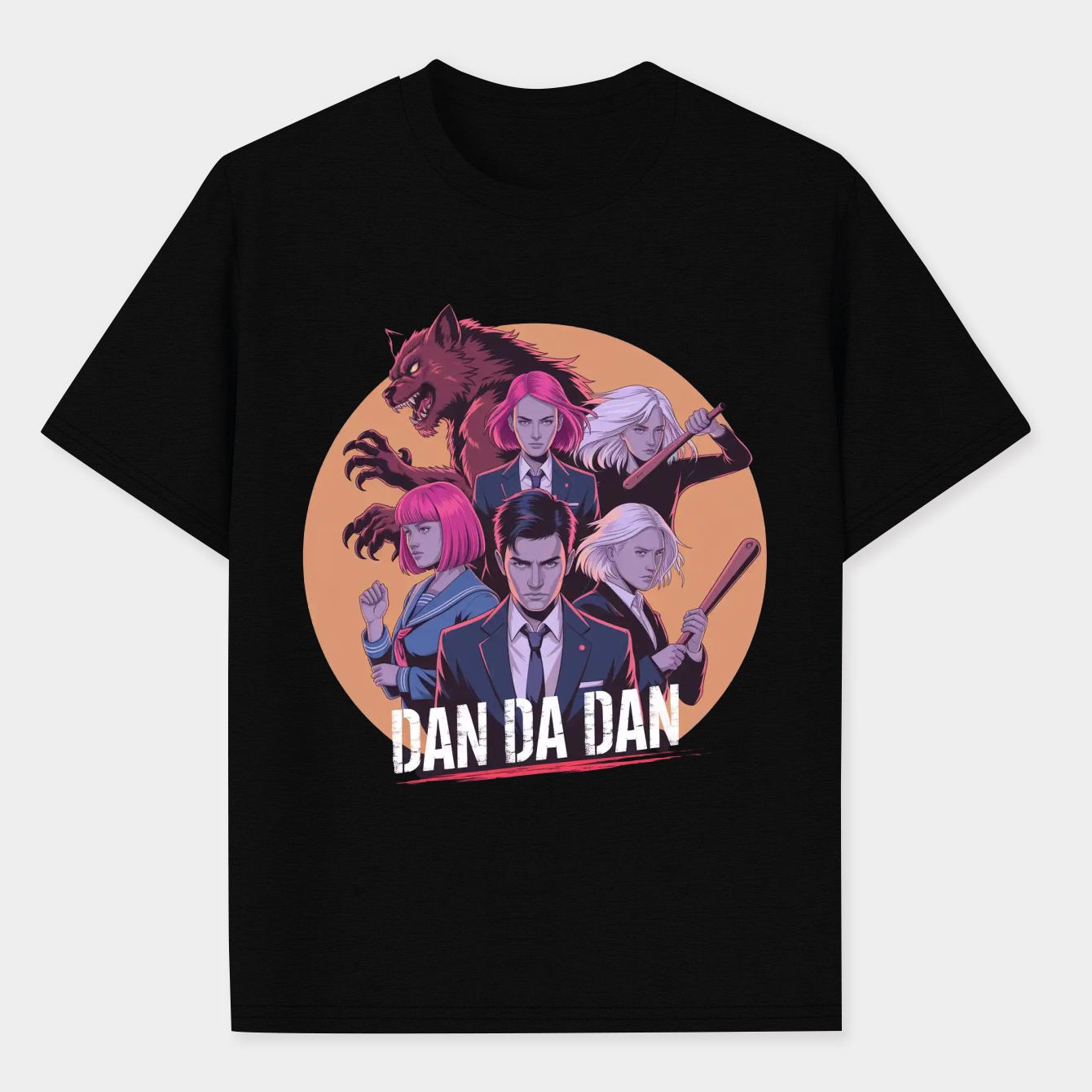 Dan da dan Character Group Men's Performance Athletic T-Shirt