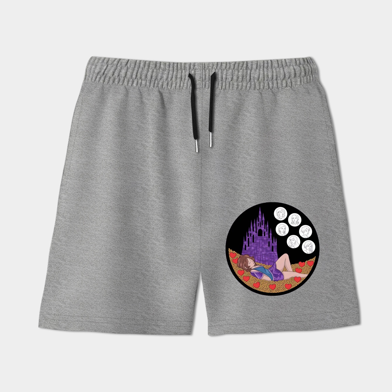 Kingdom Undertale Men's Shorts