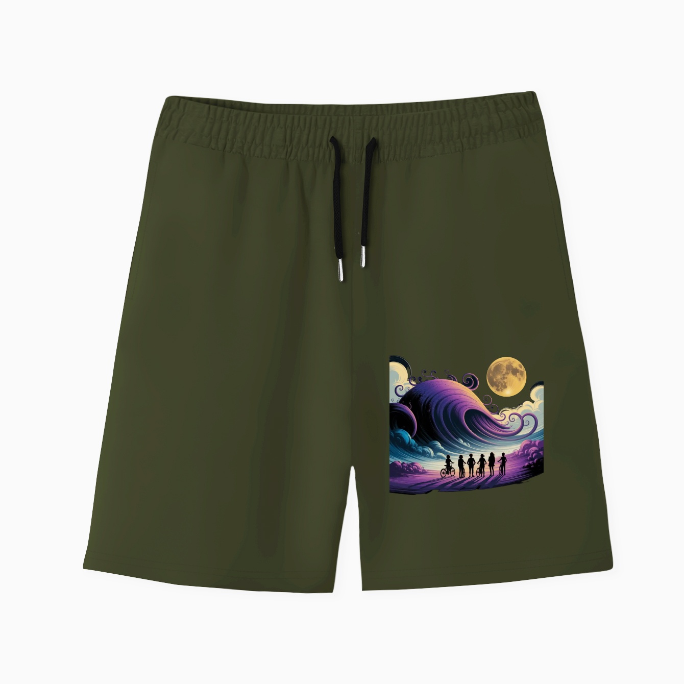 Strange Nightmare Men's Quick-Dry Athletic Shorts