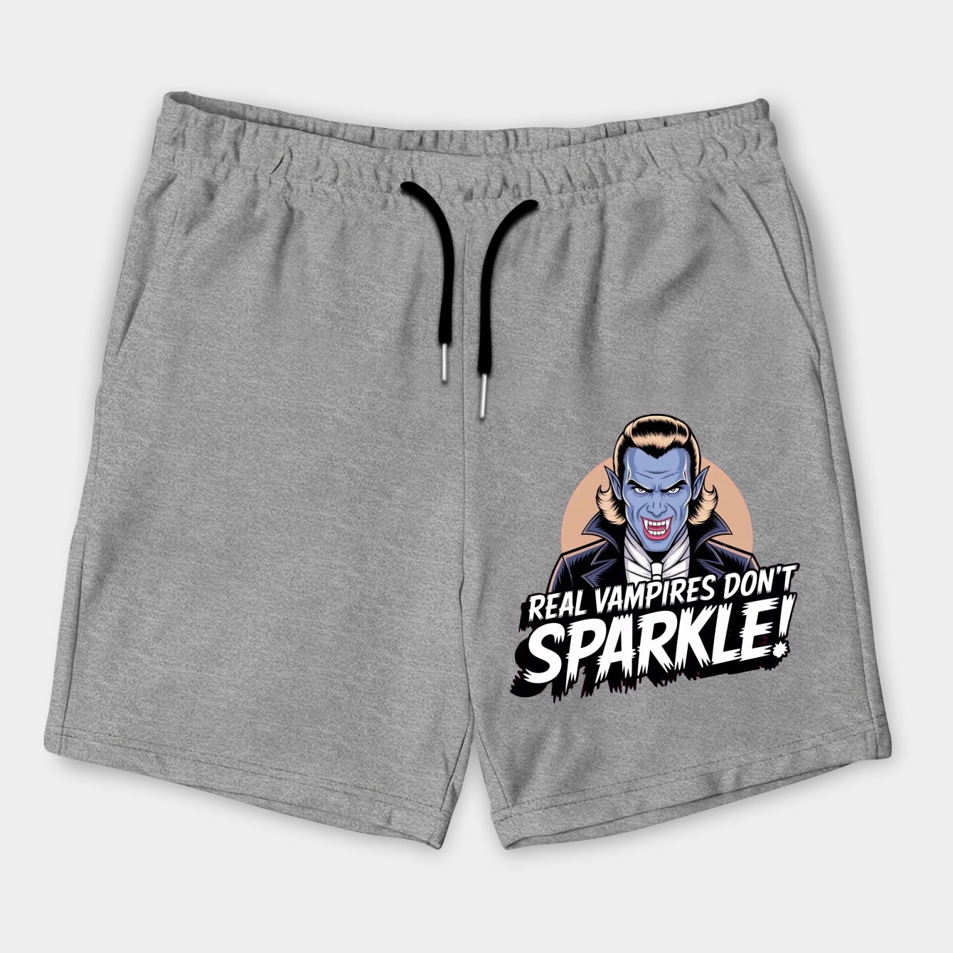 Real vampires don't sparkle! Men's Shorts