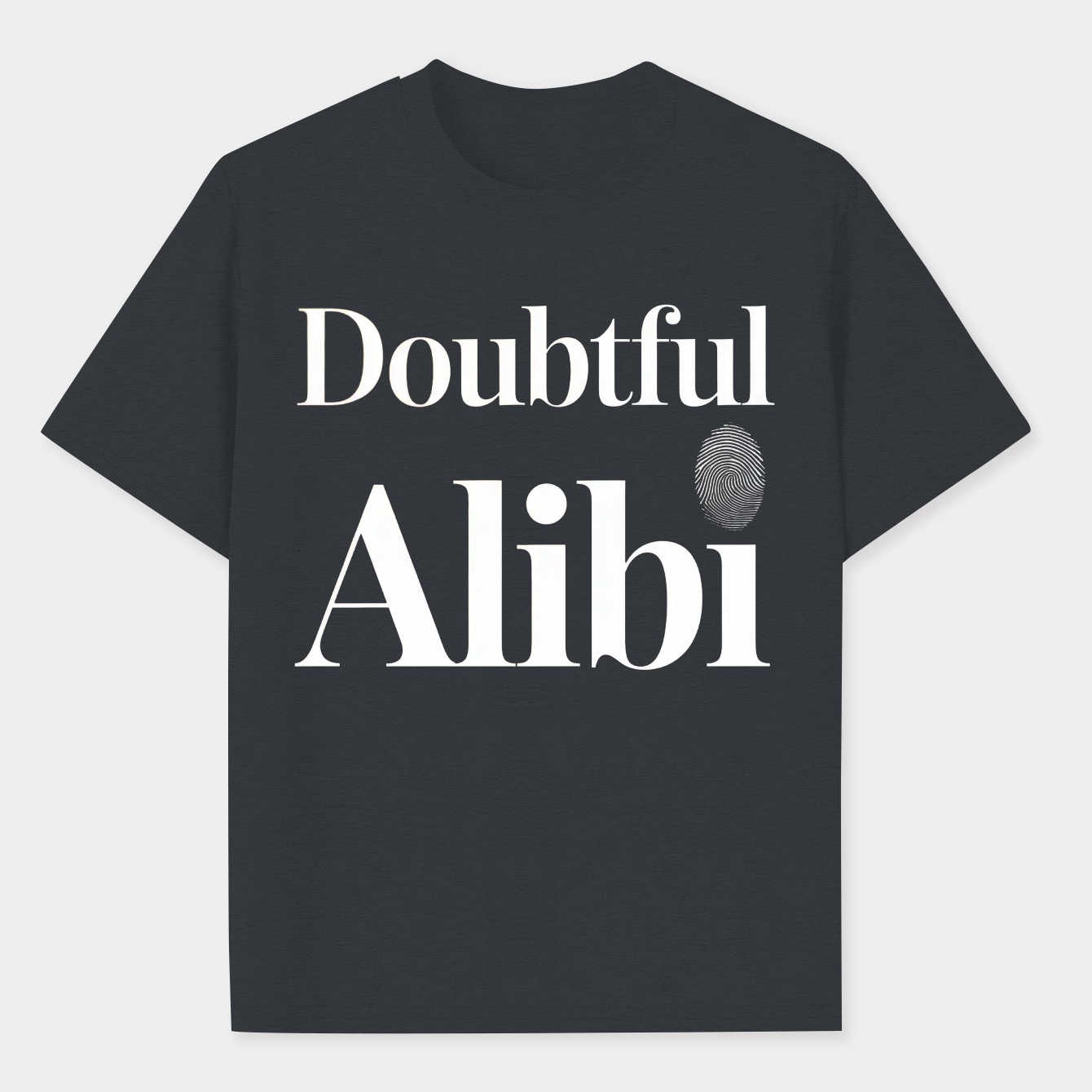 Doubtful Alibi Logo Men's Performance Athletic T-Shirt