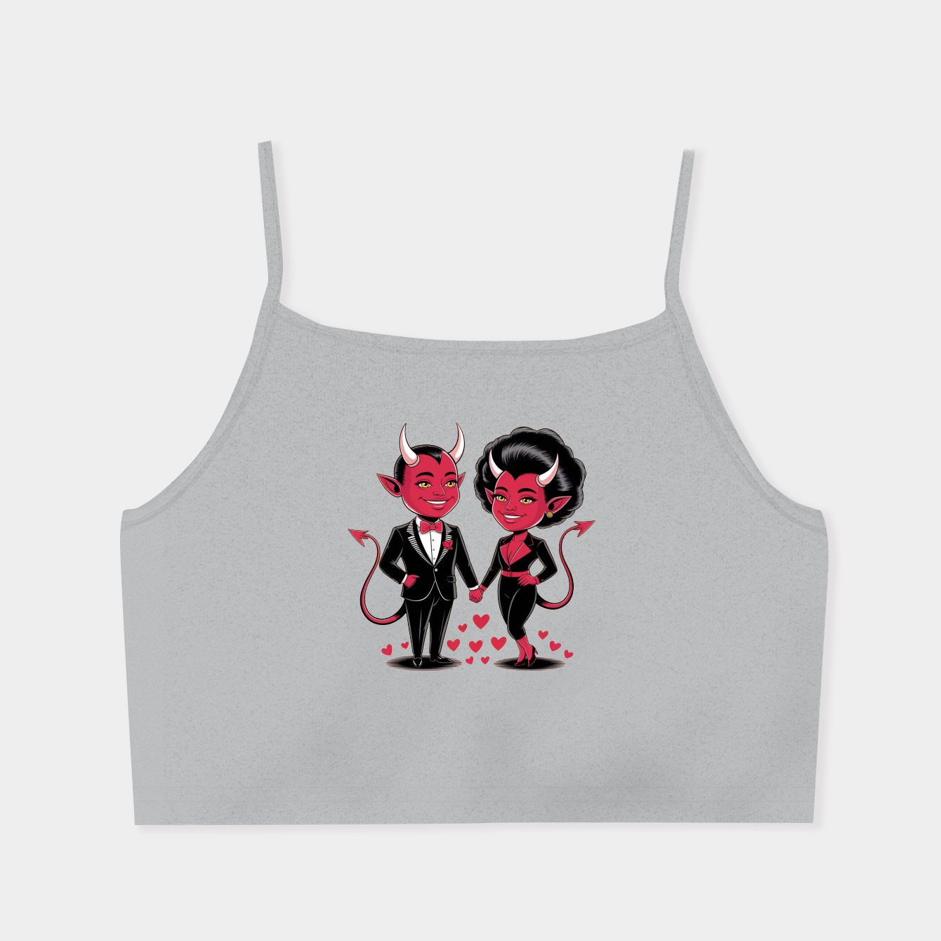 Helluva Boss: Moxxie & Millie Women's  Spaghetti Strap Tank Top