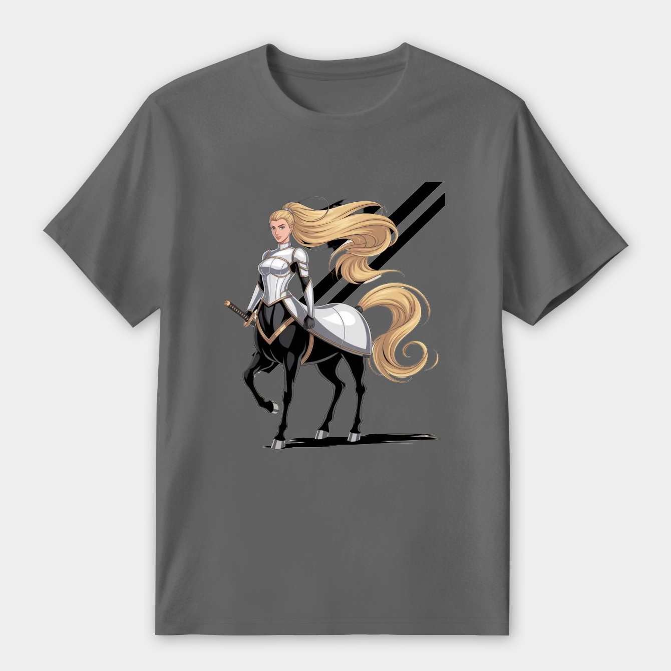 Monster Musume no Iru Nichijou, Everyday Life with Monster Girls, Centorea Shianus Solo Character Design Women's Premium Soft T-Shirt