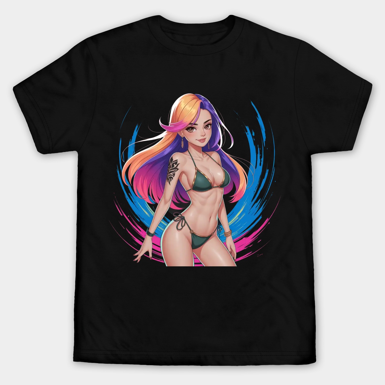 Nami – Navigator of the Straw Hat Pirates Men's Big & Tall T-shirt