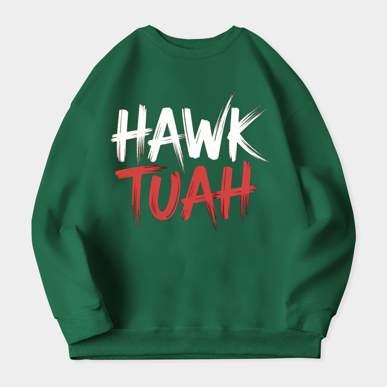 Hawk tuah Women's Plus Size Sweatshirt